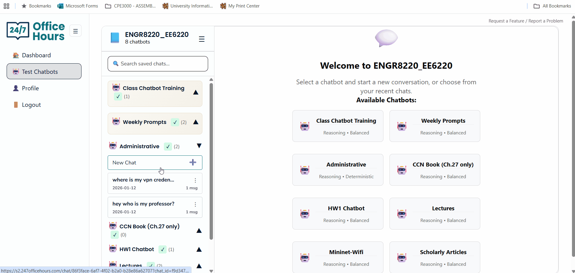 Chatbot Demo Student